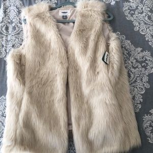 Old Navy Faux Fur Vest